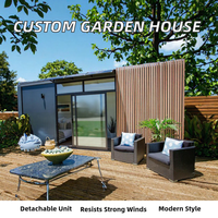 Maison de jardin modulaire personnalisable, pliable, pour location, mini-maison, module d'hébergement modulaire pour les vacances