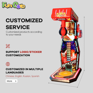 Nhà Máy Giá Arcade trò chơi máy đồng xu hoạt động lớn Punch điện cuối cùng đấm bốc máy trung tâm trò chơi cho người lớn - Product Image 5