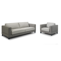 Ensemble de canapés en cuir/tissu de luxe moderne de haute qualité, couleurs et dimensions personnalisées, canapé modulaire de style mi-moderne pour villa par ARREDAMENTI