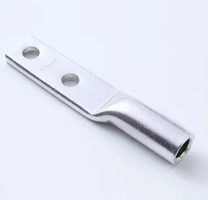 Đôi lỗ nhôm Điện Lug cáp dây uốn tóc bồng thiết bị đầu cuối dài Thùng cáp Lugs trong kích thước 50/70/95/120/150/185/240/ mm - Product Image 1