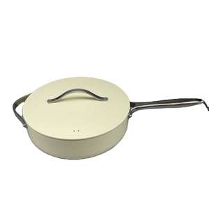 Recién llegado, sartén profunda de cerámica de 28CM, ollas de cocina saludables con sartén antiadherente, sartenes de <span class=keywords><strong>aluminio</strong></span> <span class=keywords><strong>forjado</strong></span> - Product Image 1