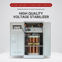 Stabilisateur de tension automatique triphasé 600 KVA haute précision AC 380V SBW en cuivre, prix usine AVR