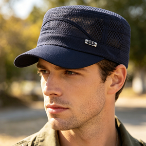 Chapeau Bob en Maille de Nylon pour Homme, Léger, Respirant, <span class=keywords><strong>Pare</strong></span>-Soleil, Chapeau de Pêche Réglable à Séchage Rapide pour Activités de Plein Air - Product Image 2