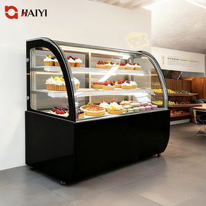 Vitrina Refrigerada Comercial para Pasteles con Enfriamiento por Aire, Montaje en Suelo, Acero Inoxidable, Control Electrónico de Temperatura - Product Image 1