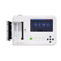 Electrocardiógrafo CONTEC ECG600G de 6 Canales con Pantalla Táctil + Software para PC