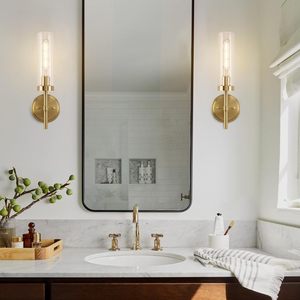 Moderne Rétro Ferronnerie <span class=keywords><strong>Salle</strong></span> <span class=keywords><strong>De</strong></span> Bains <span class=keywords><strong>Applique</strong></span> Verre <span class=keywords><strong>Miroir</strong></span> Avant pour Chambre Chevet Hôtel Couloir Passage Hôtel <span class=keywords><strong>Applique</strong></span> Murale - Product Image 5
