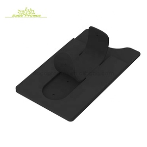 2023 2024 bán buôn tùy chỉnh phổ cảm ứng <span class=keywords><strong>U</strong></span> đứng thẻ tín dụng Silicone Snap điện thoại di động chủ/Silicone điện thoại đứng - Product Image 2