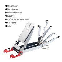 Mini couteau multi-outils Portable d'extérieur, poche pliante couteau multi-usages couteau multi-fonction