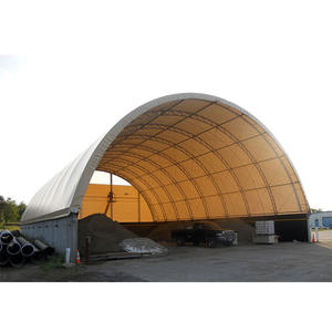 Carpa de Almacenamiento Industrial Resistente de PVC de Bajo Costo para Almacenamiento de Carbón, Equipos Grandes, Estacionamiento de Máquinas, Cobertizo - Product Image 4