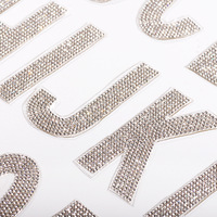 26 A-Z Brief Oem Klant Ontwerp Hot Fix Strass Transfers