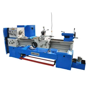 High Precision universal bench horizontal desktop manual metal turning lathe machine 3000mm C6240C