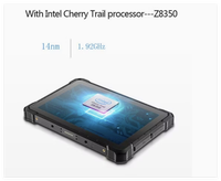 Tablet Tangguh untuk Windows dengan Port Ethernet RJ45, Tablet PC Industri dengan Antarmuka HD Mi