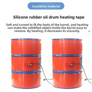 Courroie chauffante pour baril d'huile 200L Chauffe-tambour en résine chimique Réservoir de gaz liquéfié Courroie chauffante en caoutchouc de silicone - Product Image 3