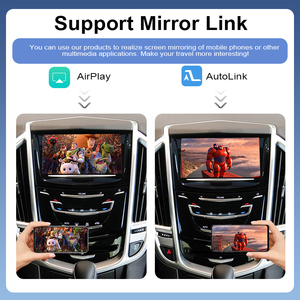 Không dây Carplay & Android tự động Adapter cho CADILLAC SRX 2013-2017 CTS ATS XTS XT5 8 "HMI 2.0 giữ lại nhà máy đảo ngược máy ảnh - Product Image 3