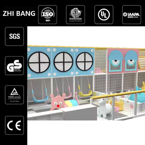 Low-Maintenance Steel Frame Kids Indoor Playground Equipment for Children with Soft Play Cubes - Product Image 5