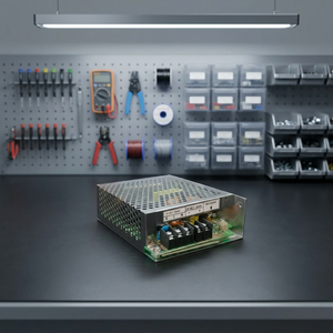 แหล่งจ่ายไฟอุตสาหกรรมแบบ DC-DC SMPS 12V 10A ตัวเครื่องโลหะ สวิตชิ่ง LED CNC อัตโนมัติ แรงดันคงที่ ใช้งานได้ยาวนาน - Product Image 4