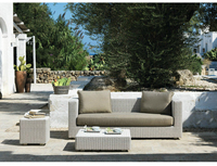 Chaise en osier, tissu de maison pour rotin, ensemble de canapé de jardin extérieur, vente en gros