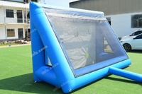 PVC Gonflable Football Shootout Sports de Plein Air Football Kick Jeu Cible Football Shoot Out Gonflable Football Tir Porte
