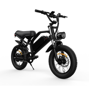 Bici Elettrica Ibrida, Bici Elettrica da Fuoristrada con Pneumatici Fat 16*3.0, Mountain <span class=keywords><strong>Bike</strong></span> Elettrica a Sospensione Completa, Fatbike Elettrica per Adolescenti - Product Image 2