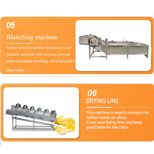 สายการผลิตเฟรนช์ฟรายส์เครื่องทำเฟรนช์ฟรายส์เครื่อง - Product Image 4