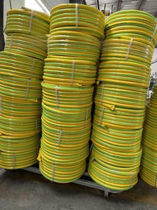 Tubo da Giardino in PVC Giallo con Linea Verde, Flessibile e Non Induribile, <span class=keywords><strong>per</strong></span> <span class=keywords><strong>Irrigazione</strong></span> Domestica e Giardinaggio - Product Image 4