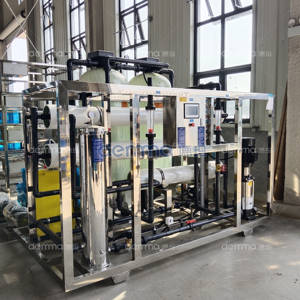 Sistema de Purificación de Agua por Ósmosis Inversa de Flujo Rápido, Máquina de Estación de Recarga de Agua, Filtro de Agua FRP de 1T para Elaboración de Cerveza y Laboratorio de Biotecnología - Product Image 6