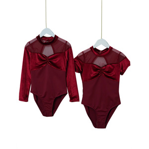 Costume de danse <span class=keywords><strong>chinoise</strong></span> à manches courtes pour le printemps été robe de ballet en nylon vêtements de danse pour la pratique de la <span class=keywords><strong>gymnastique</strong></span> pour enfants fabriqué en chine - Product Image 1