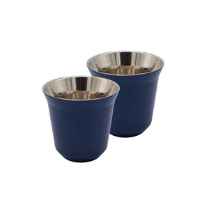 Café expresso Double paroi <span class=keywords><strong>Thermos</strong></span> Capsule café thé boisson tasses ensemble tasses à expresso en acier inoxydable tasse à expresso - Product Image 3