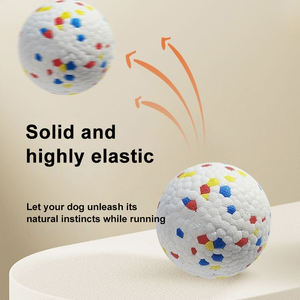 Yıkılmaz ETPU köpek oyuncak top sert agresif Pet Chew oyuncaklar büyük köpekler için dayanıklı köpek oyuncak - Product Image 4