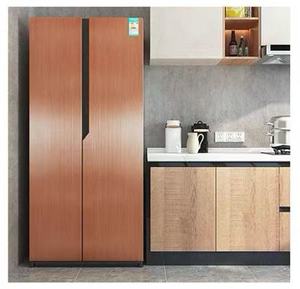 ORON DECO Hot Selling Self-Adhesive Wallpaper Rose Gold Metallic Brushed <strong>Kitchen</strong> <strong>Wrap</strong> Decorative Metallized Films Wall Sticker - Product Image 2