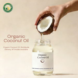 Huile de Coco Liquide 100% Pure Biologique Extra Vierge Pressée à Froid en Gros pour Cuisine, Soins de la Peau et des <span class=keywords><strong>Cheveux</strong></span>, OEM, ODM, Marque Privée, Légère - Product Image 5