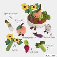 Plüsch- und Geschenkartikel: Wasserblumen aus Filz – Interaktives Eltern-Kind-Lernspiel zur Mustererkennung für Kinder