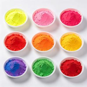 Pigments fluorescents en poudre série HX pour plastiques (PP/PE/PVC), coloration d'argile, crayons, sable <span class=keywords><strong>color</strong></span>é, revêtement à base d'eau - Product Image 1