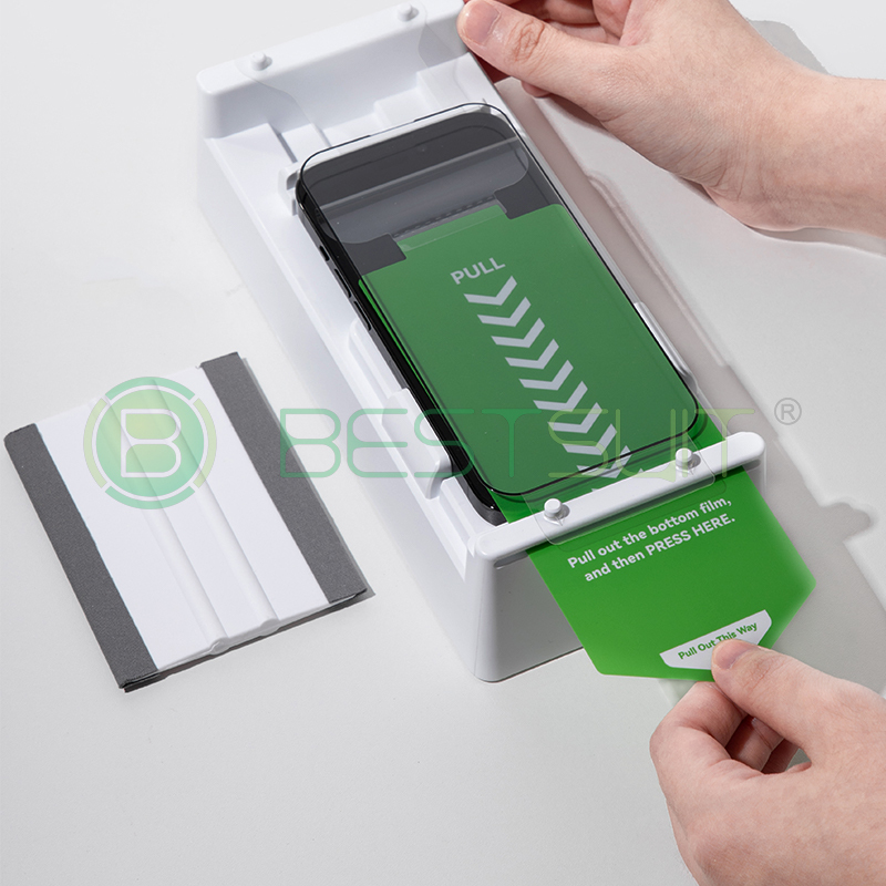 BESTSUIT 2024 New Product, <strong>Screen</strong> <strong>Protector</strong> Intelligent Film Applicator 10 Seconds Quickly Apply Film Phone Positioning Tool
