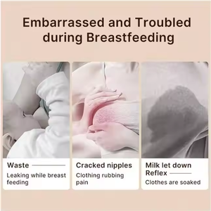 2 pièces Meilleurs coques de collecte de lait manuelles faciles à porter pour les femmes de bureau et les femmes enceintes - Product Image 2