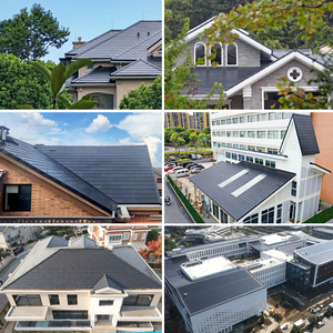 Bipv 110W 135W tích hợp hệ thống điện <span class=keywords><strong>PV</strong></span> mái năng lượng mặt trời hiện đại cho các dự án nhà ở và biệt thự bền vững - Product Image 6