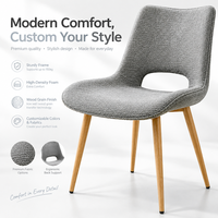 Chaise à dossier bombé de qualité commerciale, structure en acier thermolaqué, anti-corrosion, tissu facile à nettoyer, haute capacité de charge, pour événements et mariages
