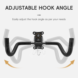 ROCKBROS Porte-vélo <span class=keywords><strong>mural</strong></span> <span class=keywords><strong>vertical</strong></span> en acier au carbone, crochet de rangement pour vélo, support <span class=keywords><strong>mural</strong></span> pour vélo, crochet pliable - Product Image 3