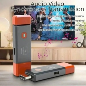 Transmisor y Receptor Inalámbrico de Plástico de 5.8G y 50M para Extensor de Video y Audio, Adaptador de Pantalla, <span class=keywords><strong>TV</strong></span> Box, Monitor, Proyector - Product Image 4