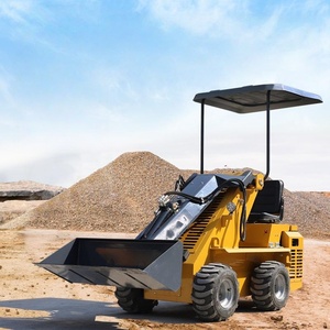 Mini-Kompaktlader mit Dieselmotor Euro 5 CE EPA-Zertifiziert 1-Tonnen-Radlader Hohe Effizienz Schnelle Lieferung Chinesischer Hersteller - Product Image 3
