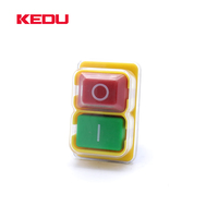 Interrupteur électromagnétique de haute qualité KEDU KJD17B 120V 230V 4 broches 5 broches, bouton poussoir avec UL TUV CE