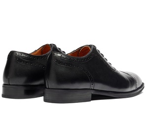 SF0021F nouvelle vente chaude trois affaires communes <span class=keywords><strong>chaussures</strong></span> Oxford formelles <span class=keywords><strong>chaussures</strong></span> en cuir pour hommes noirs - Product Image 4
