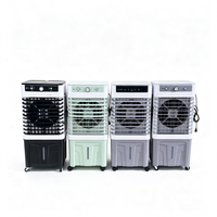 Refroidisseur d'air pour chambre d'hôtel, réservoir d'eau 45L, 100W, refroidissement par évaporation, sur pied, OEM ODM CE CB, vente en gros, usage domestique
