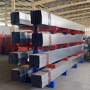 Estante de brazo de carga de 800KG de doble cara, almacenamiento de acero, bastidores de alta resistencia de Metal, bastidores voladizos para almacén - Product Image 1