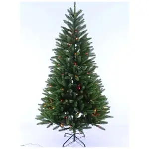 עץ חג המולד 2024 סיטונאי טרום חג המולד עם נורות LED עץ חג עיצוב בית מקורה עץ Xmax
