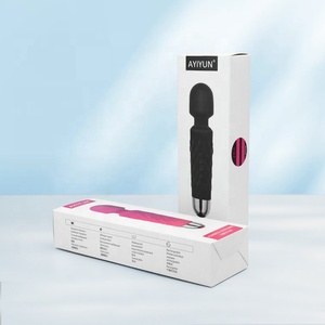 للبيع بالجملة كرتون مخصص طباعة شعار قابل للطي هزاز من الورق المقوى ألعاب جنسية للكبار هدية صندوق ورقي للتعبئة - Product Image 1