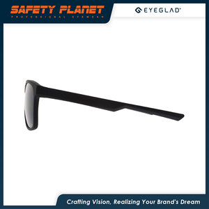 Color Custom Sports Gafas de sol polarizadas Marcos flexibles con puntas de goma - Product Image 4