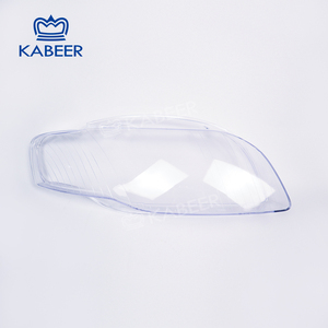 Lente de Faro Delantero para <span class=keywords><strong>Audi</strong></span> <span class=keywords><strong>A4</strong></span> B7 2006 2007 2008, Cubierta de Vidrio para Faro de Automóvil - Product Image 2