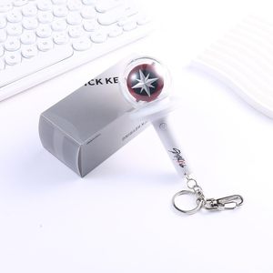 Nouveaux porte-clés LED lumineux durables en acrylique double face imprimés UV 4 couleurs pour groupes Kpop, 3-6 cm, pendentifs créatifs pour sacs - Product Image 3