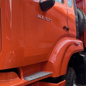 รถดัมพ์ SINOTRUK HOWO NX 6x4 371 แรงม้า สีส้ม รถบรรทุกงานหนักทนทาน - Product Image 5